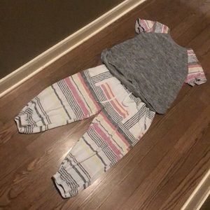 Loungewear/sleepwear colorful and comfy  set size M